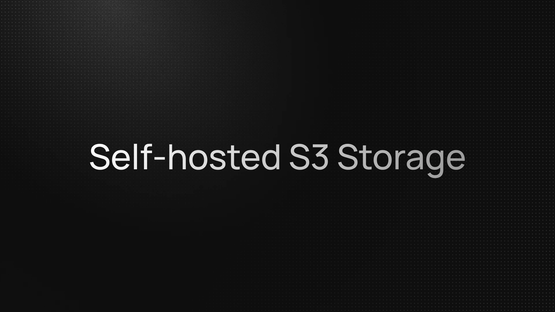 Self-hosted InsForge Storage connected to MinIO, RustFS, and external S3-compatible object stores