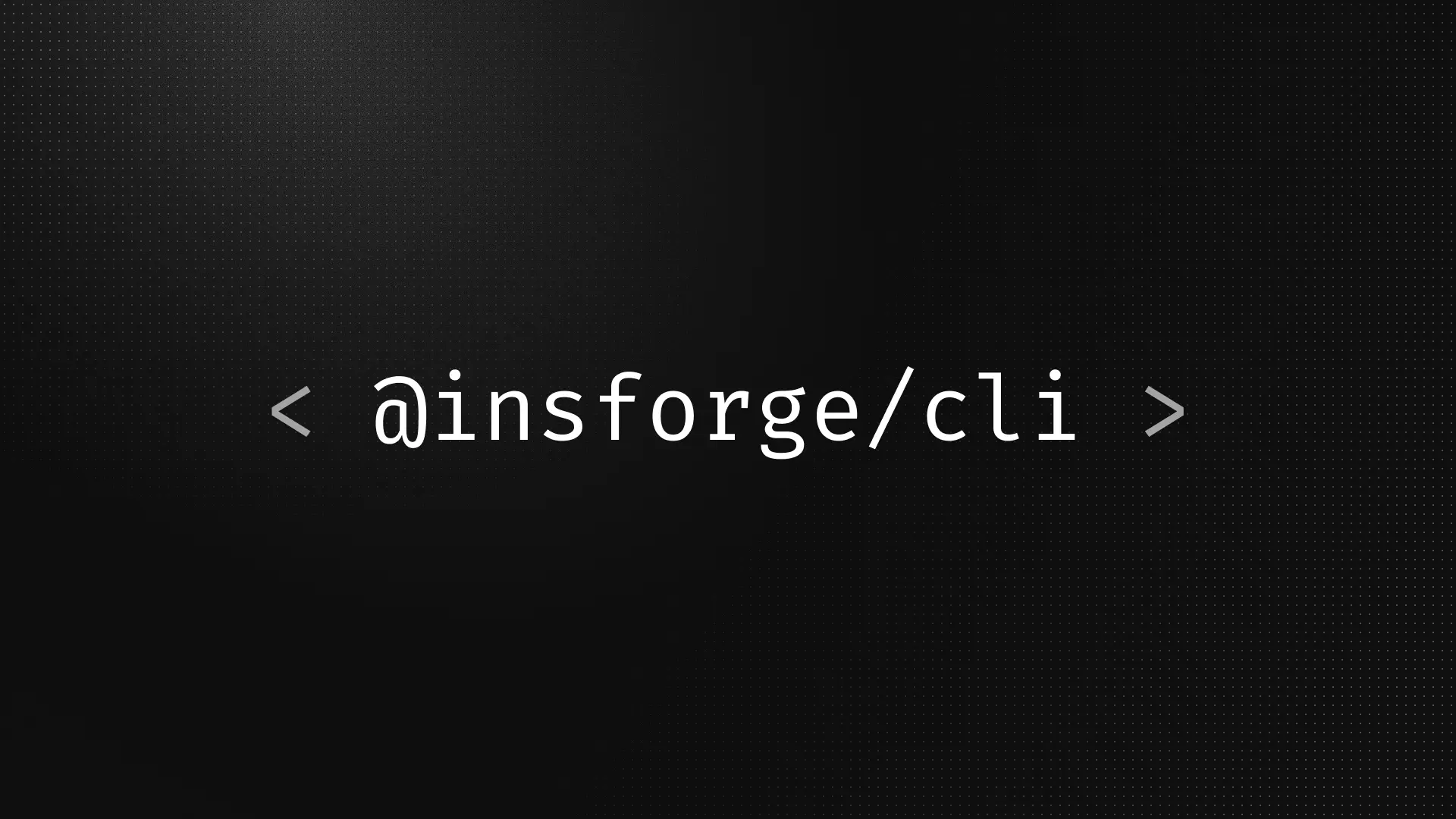 InsForge CLI