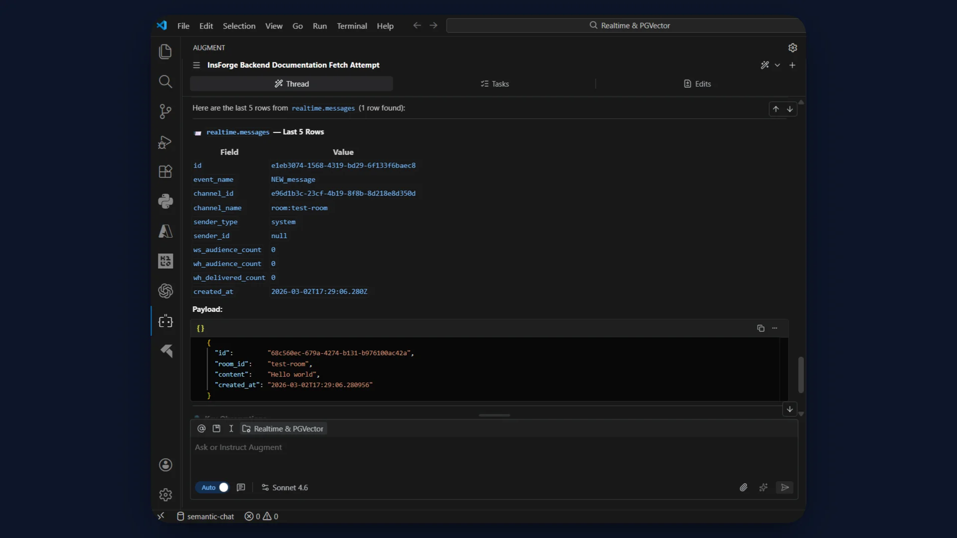 Realtime Pipeline Validated