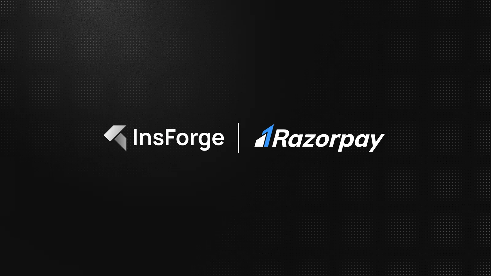 InsForge and Razorpay integration dashboard